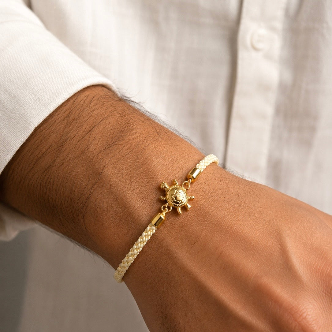 Tortoise Adjustable Push Pull Rakhi