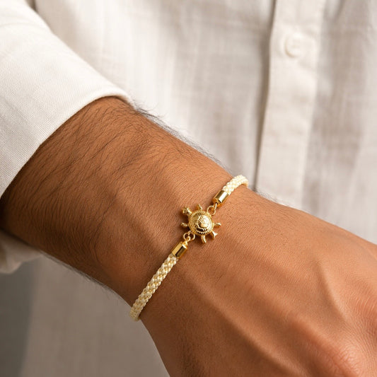 Tortoise Adjustable Push Pull Rakhi