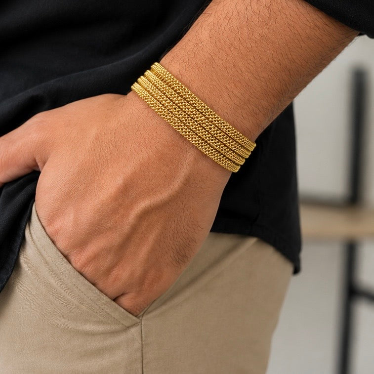 Luxe Adjustable Mesh Kada